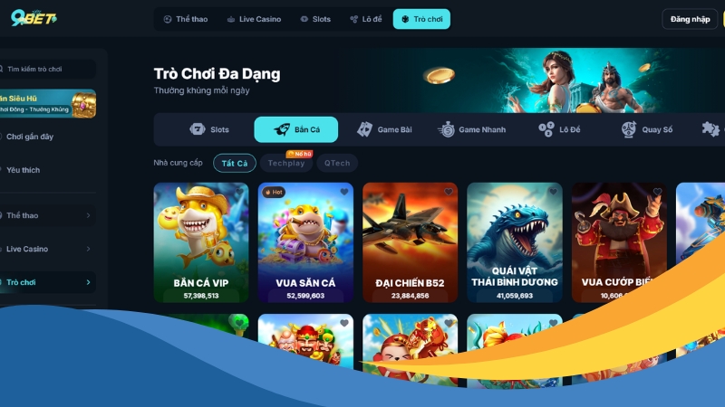 Trải nghiệm hành trình Bắn cá thú vị